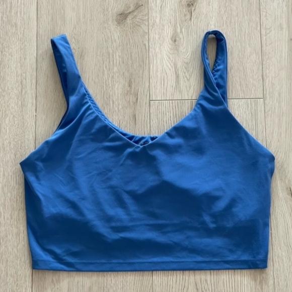 American Eagle OFFLINE By Aerie Real Me Low Key Longline Sports Bra. - Picture 5 of 6
